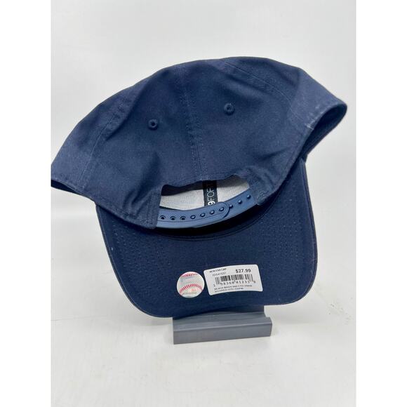 Boston Red Sox New Era 9Fifty SnapBack Adjustable Hat Navy Color/ Red B Logo OS - Picture 4 of 4